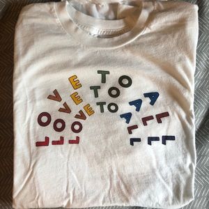 Madewell XS Love to all Pride 2018 t-shirt